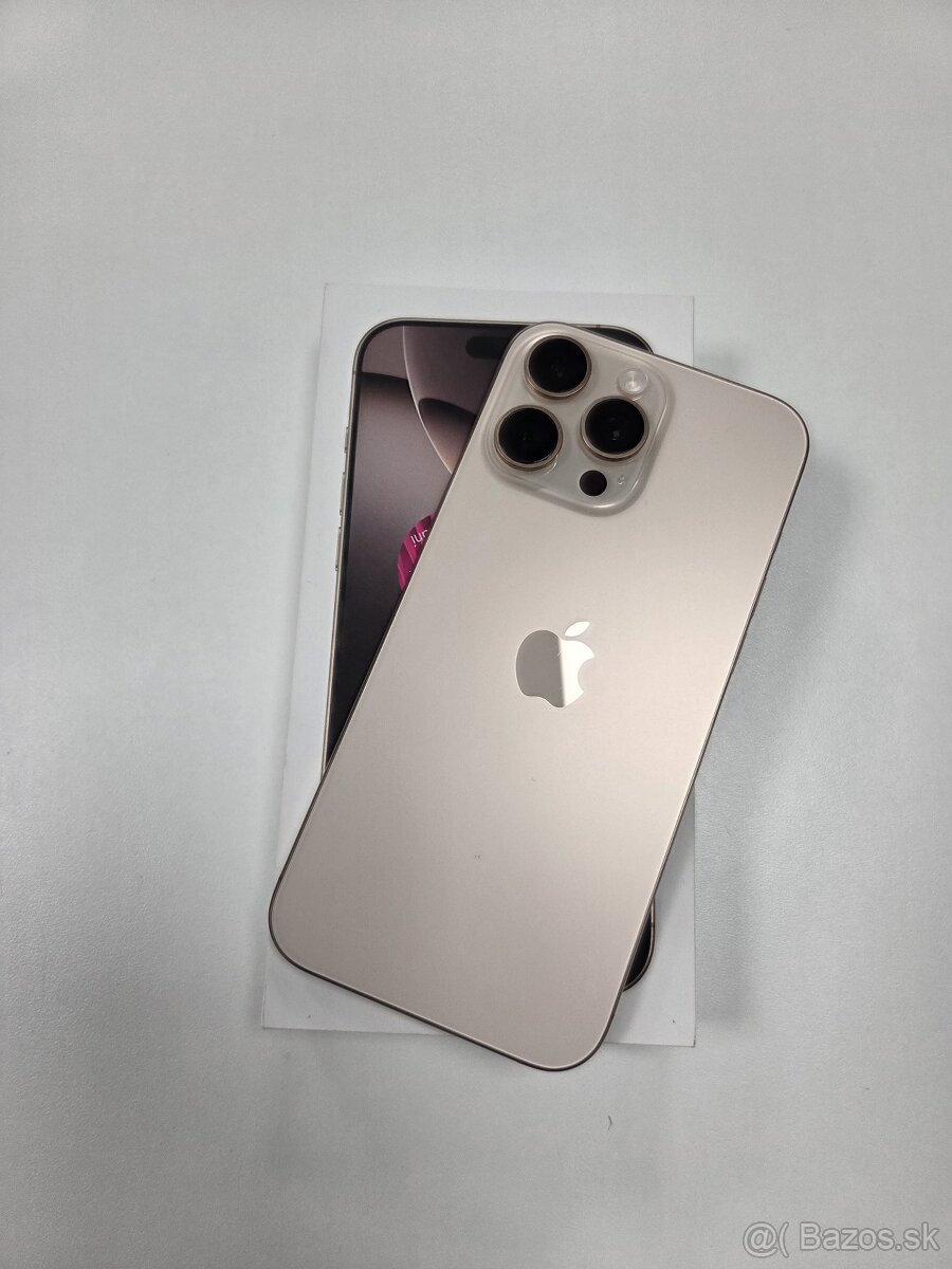 iPhone 16 Pro Max 256GB Desert Titanium