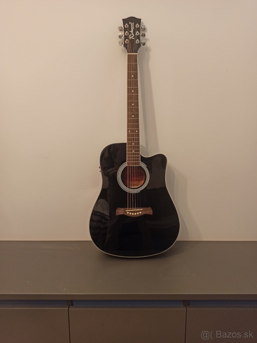 Elektroakustická Gitara Richwood RD-12-CEBK
