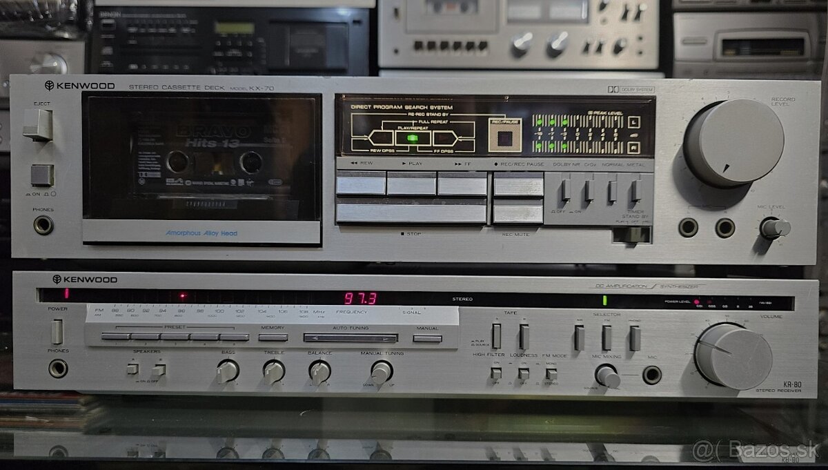 Kenwood  Set KR-80 +KX-70 Vintage
