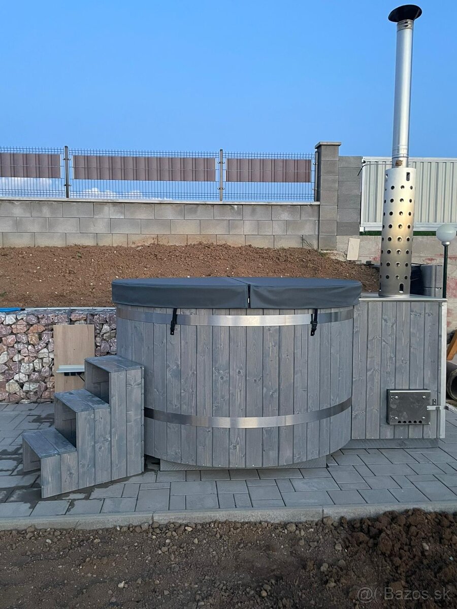 Kúpací nerezový sud,kúpacia Kaďa,jacuzzi,virivka