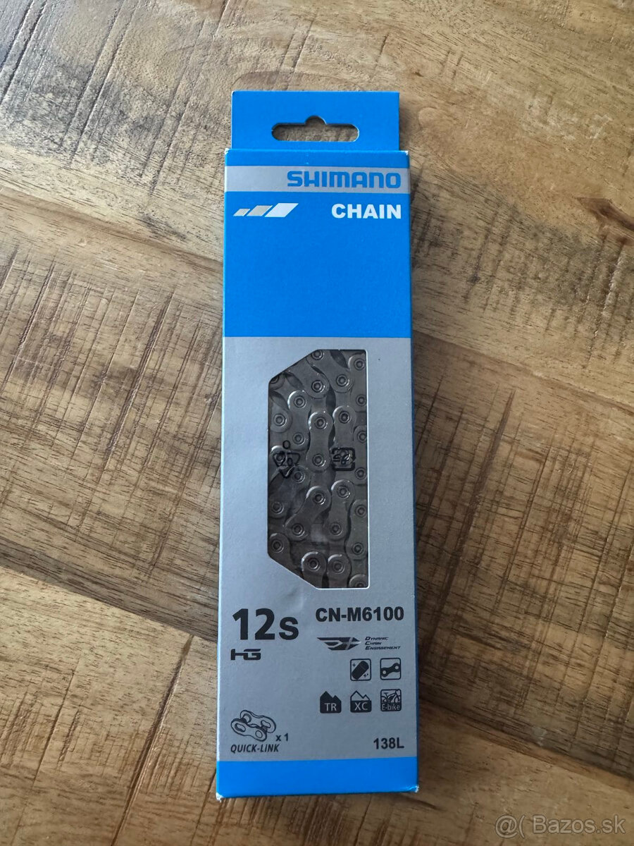 Shimano CN-M6100 Deore 12-speed Chain 138 Links