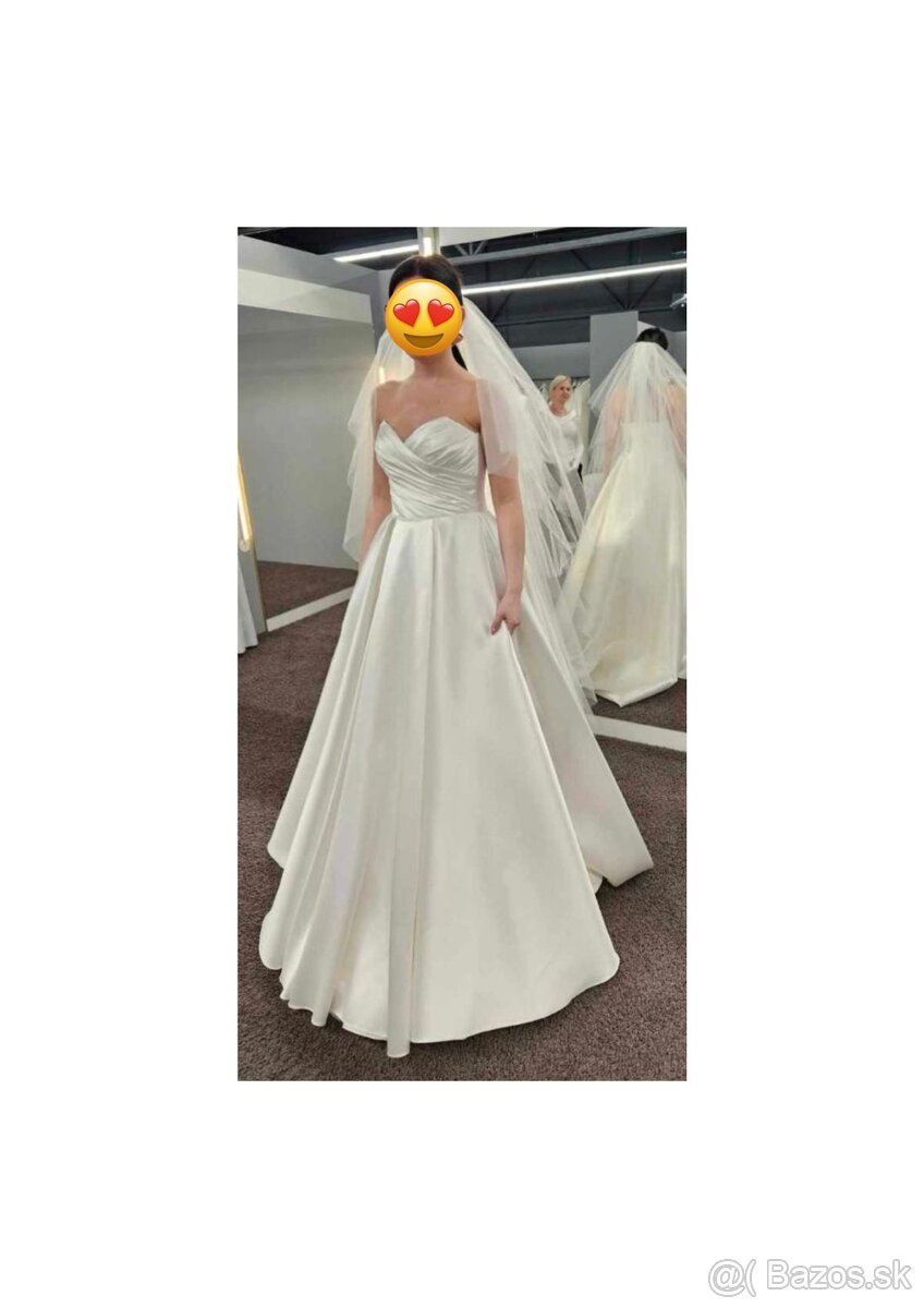 💍 Predám nádherné svadobné šaty – veľkosť 36 💍