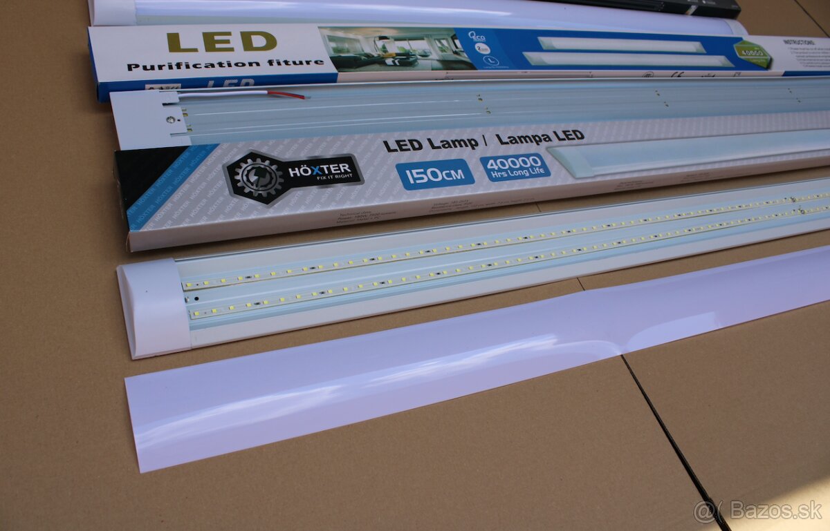 LED lineárne svietidlá 60cm 90cm 120cm 150cm