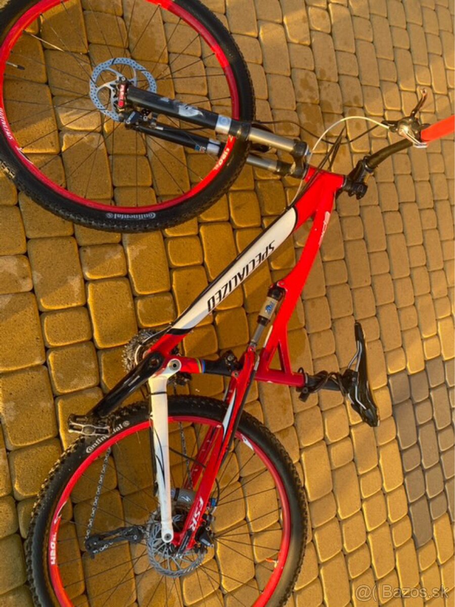 🚵 Specialized full 26” – SRAM, Brain, TOP stav