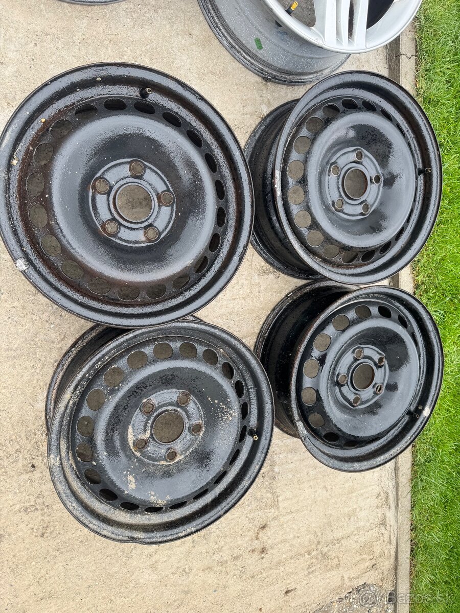 Predam plechove disky Audi 5x112 6jx15