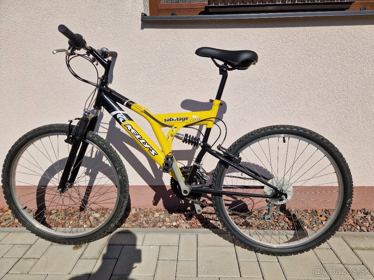 Celoodpružený bicykel
