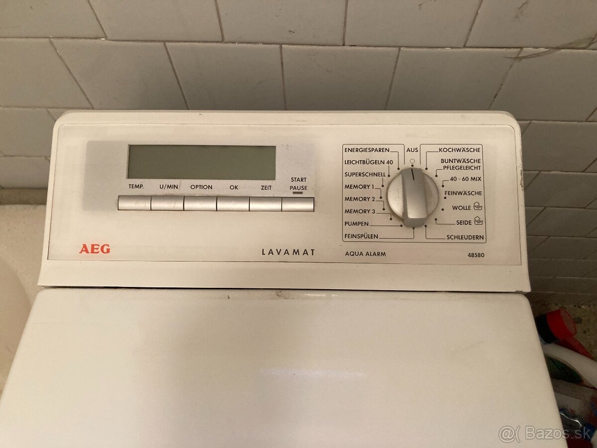 AEG Lavamat 48580, Toplader