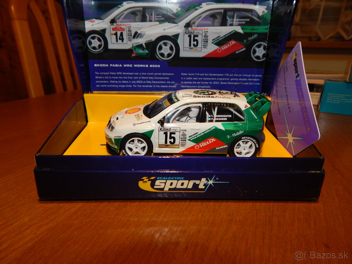 Limitovana seria Skod Fabia WRC 1:32
