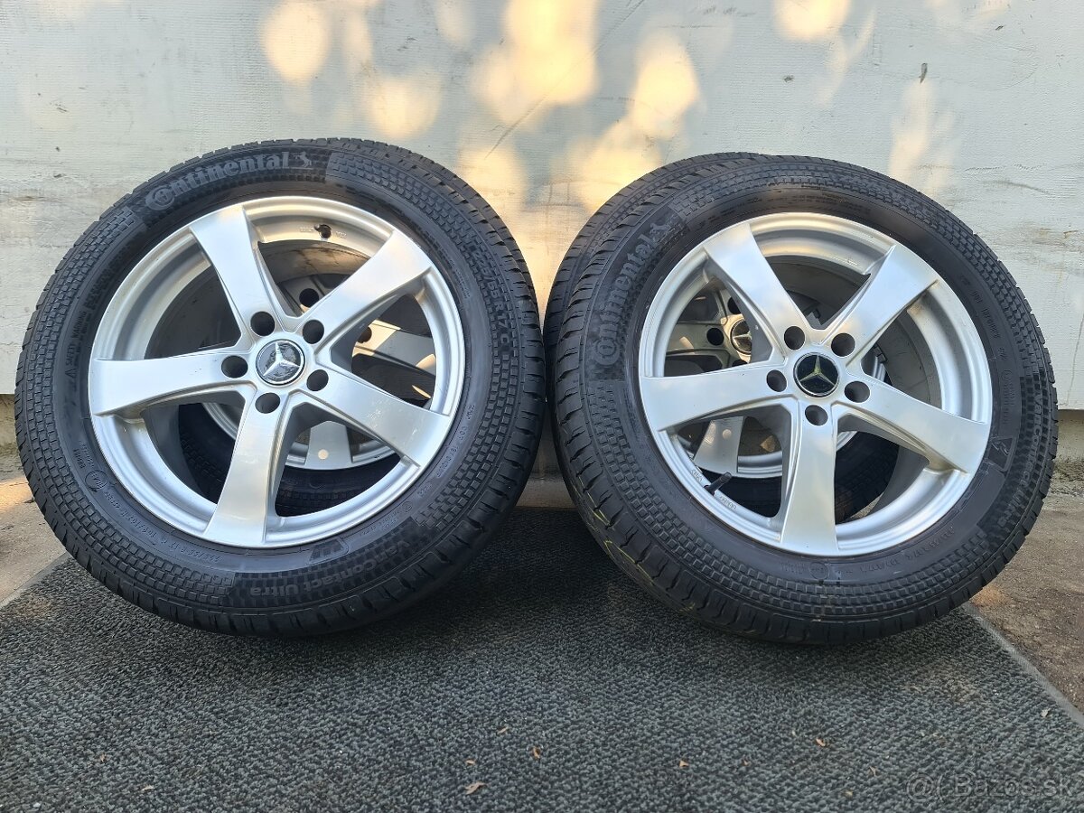 5X112 R17 + LETNE PNEU 225/55 R17c.