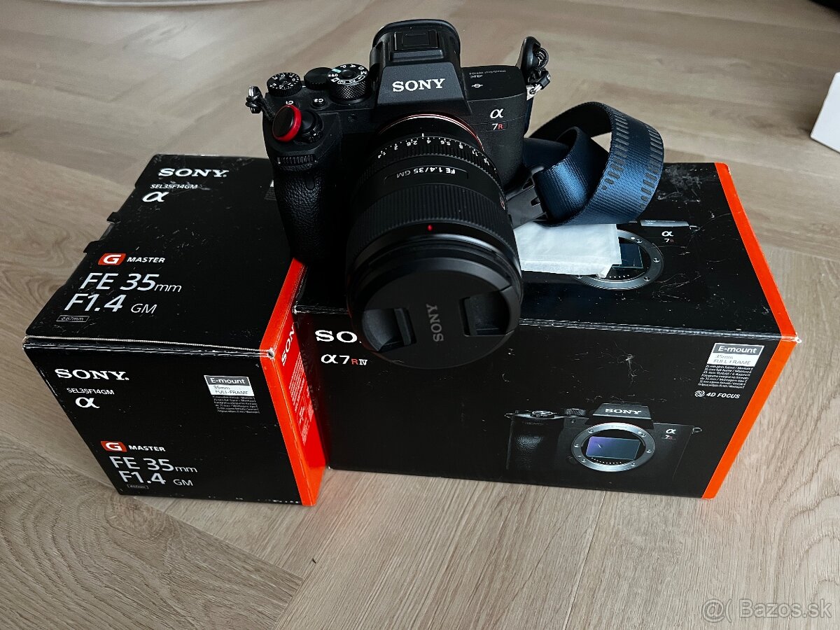 Bezzrkadlovka Sony Alpha 7R4