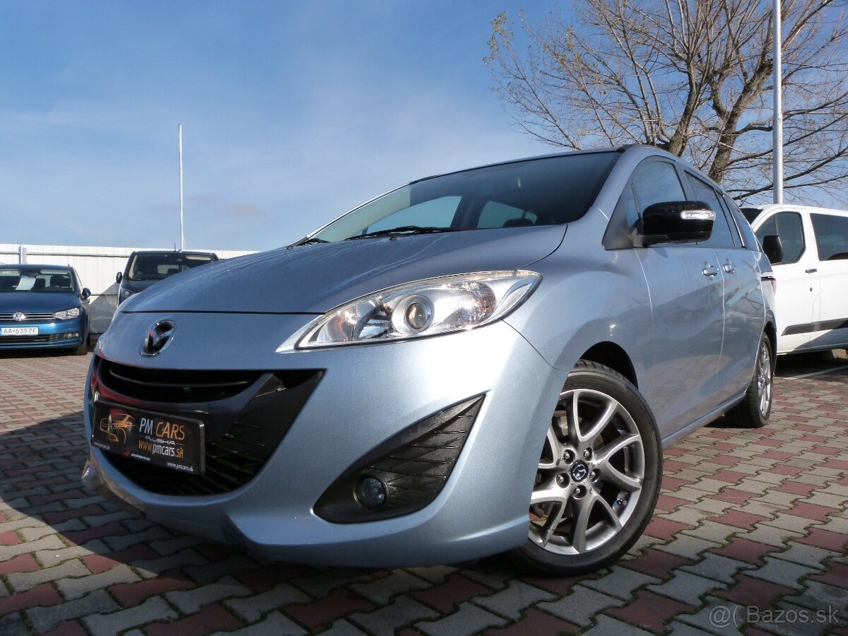 Mazda 5 2,0i benzín 106kW, Automat, 7 miestne
