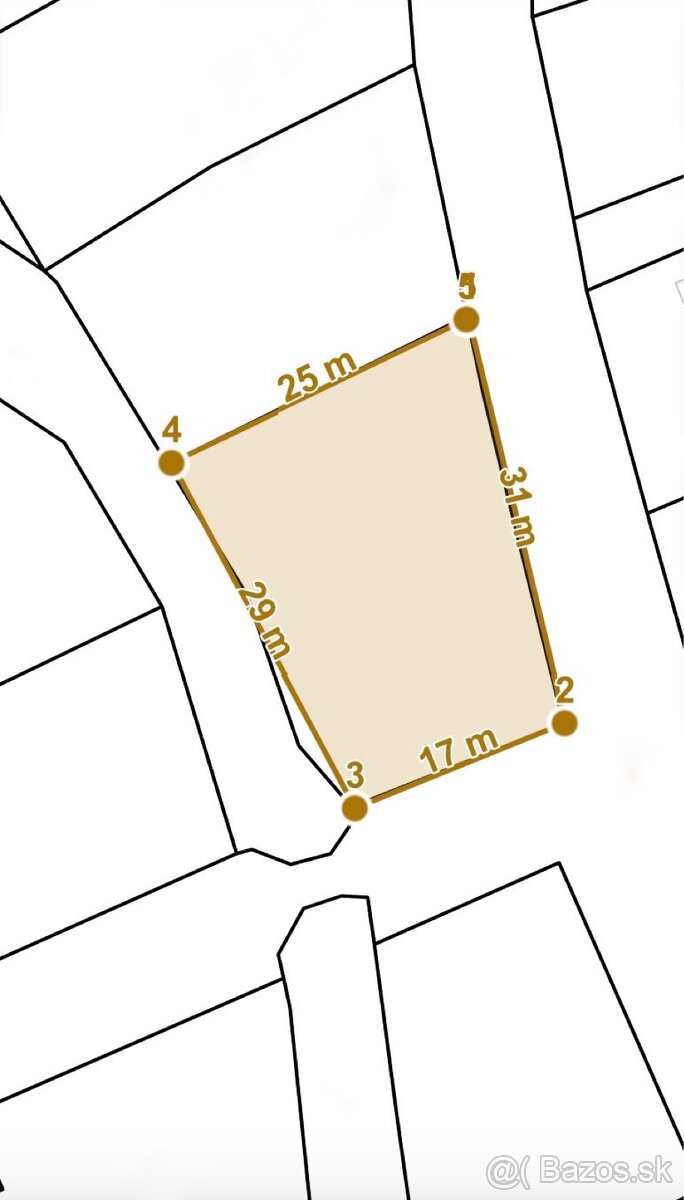 Na predaj stavebný pozemok v obci Kolta o výmere 667m2