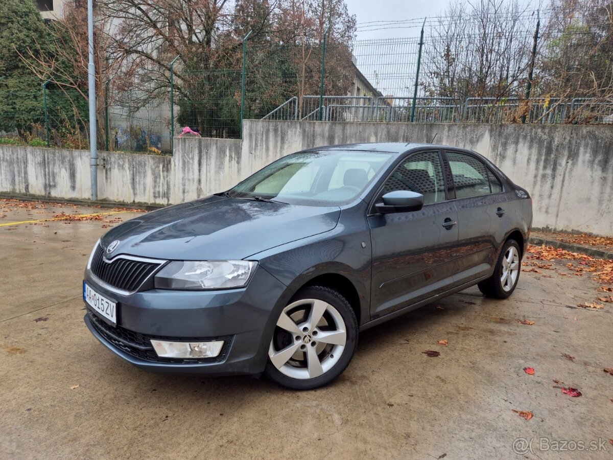 ⚠️ŠKODA RAPID 1.6 TDI ELEGANCE - TOP STAV - 2014