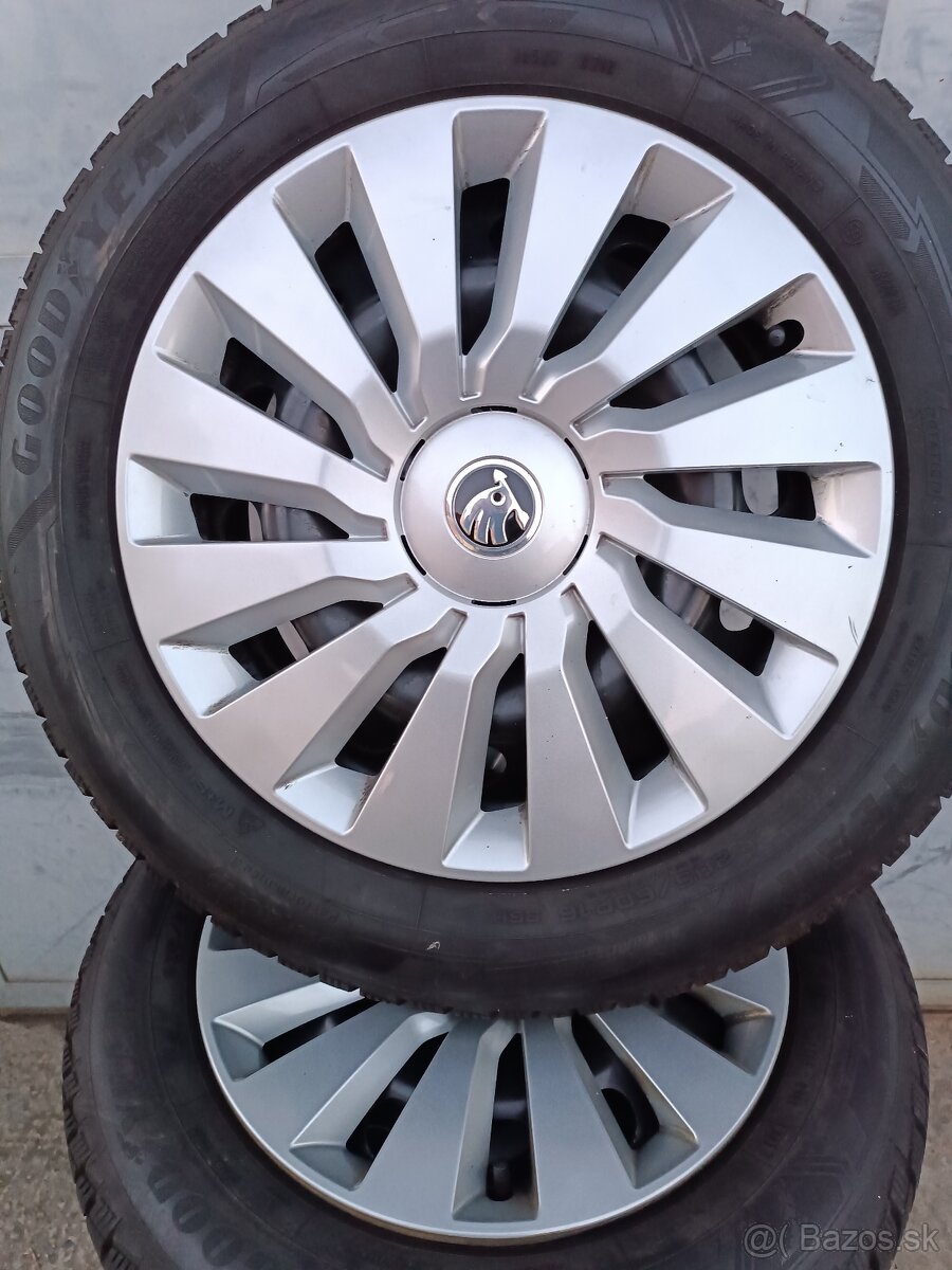 Predám plech disky 5x112R16 na Škoda,w,seat,audi