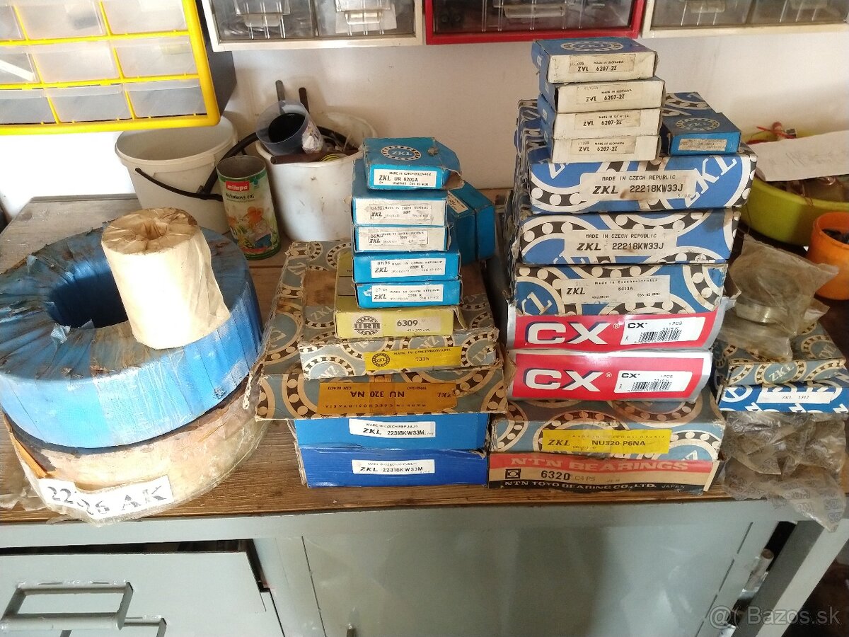 Ložiská ZKL, ZV, CX, NTN BEARING, URB