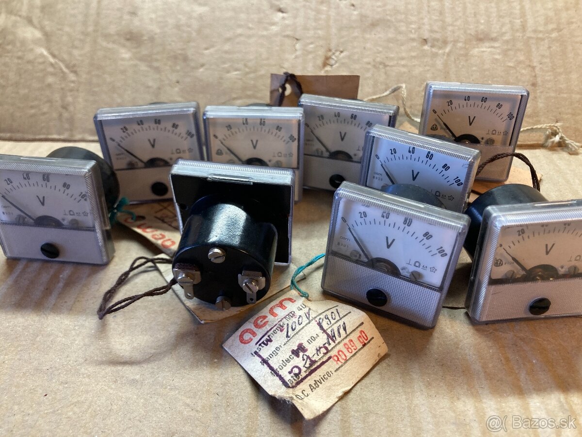 MERACIE PRÍSTROJE - ELEKTRO