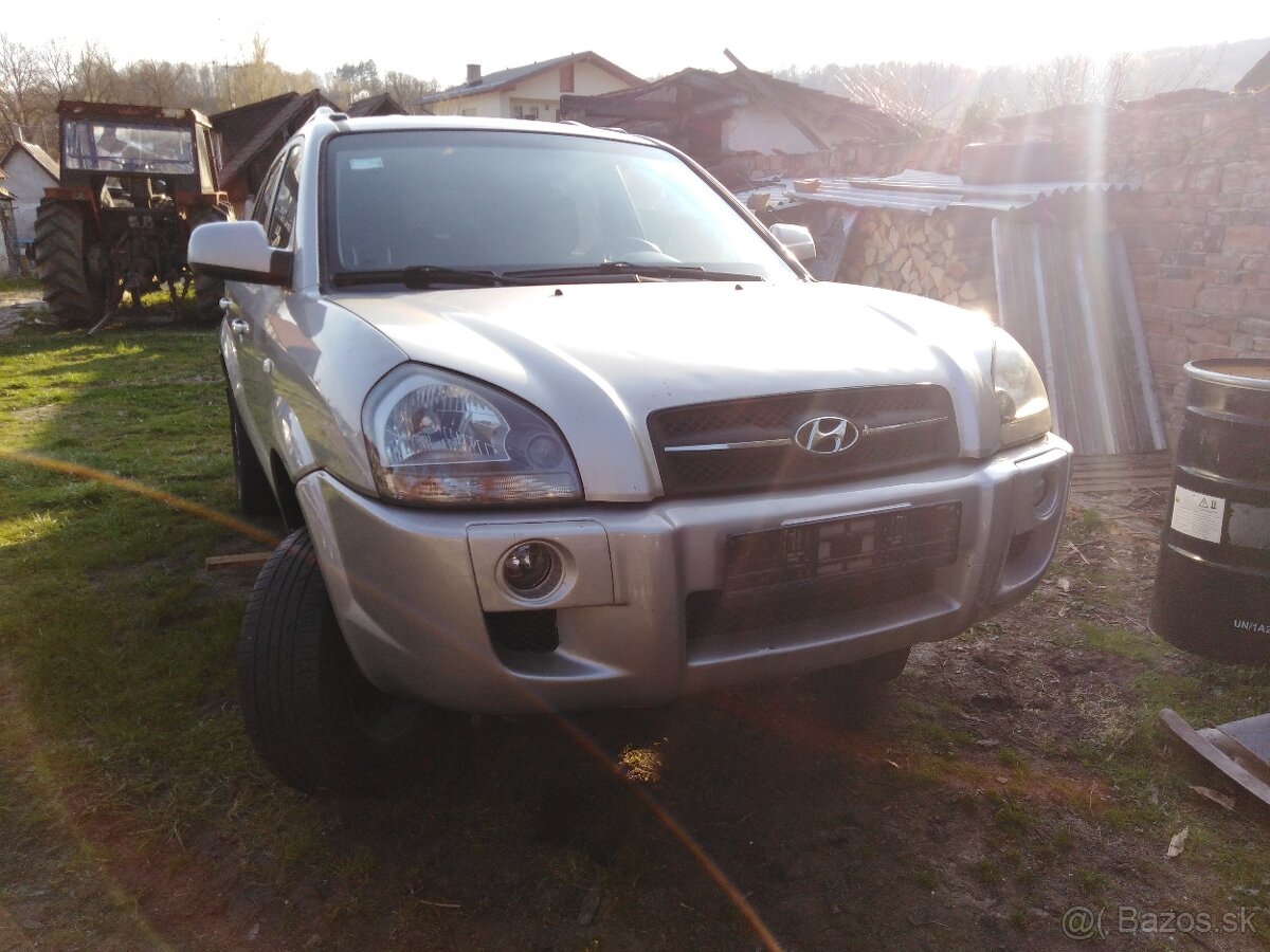 Náhradné diely Hyundai Tucson 103kw 4x4 kod motora D4EA