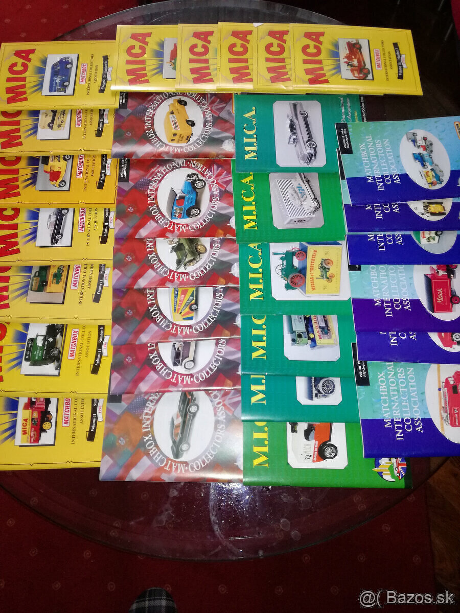 Matchbox časopisy