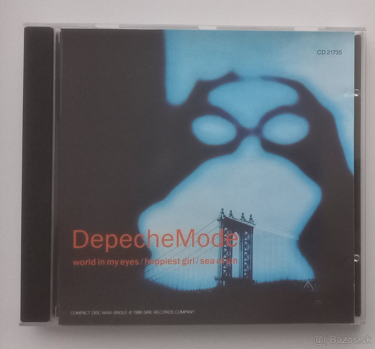 Depeche Mode Canada CD World In My Eyes