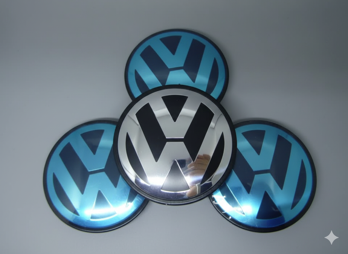 Stredové Krytky (Pukličky) Kolies VW