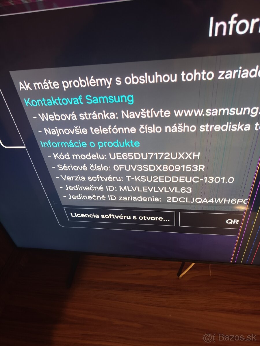 Samsung televízor