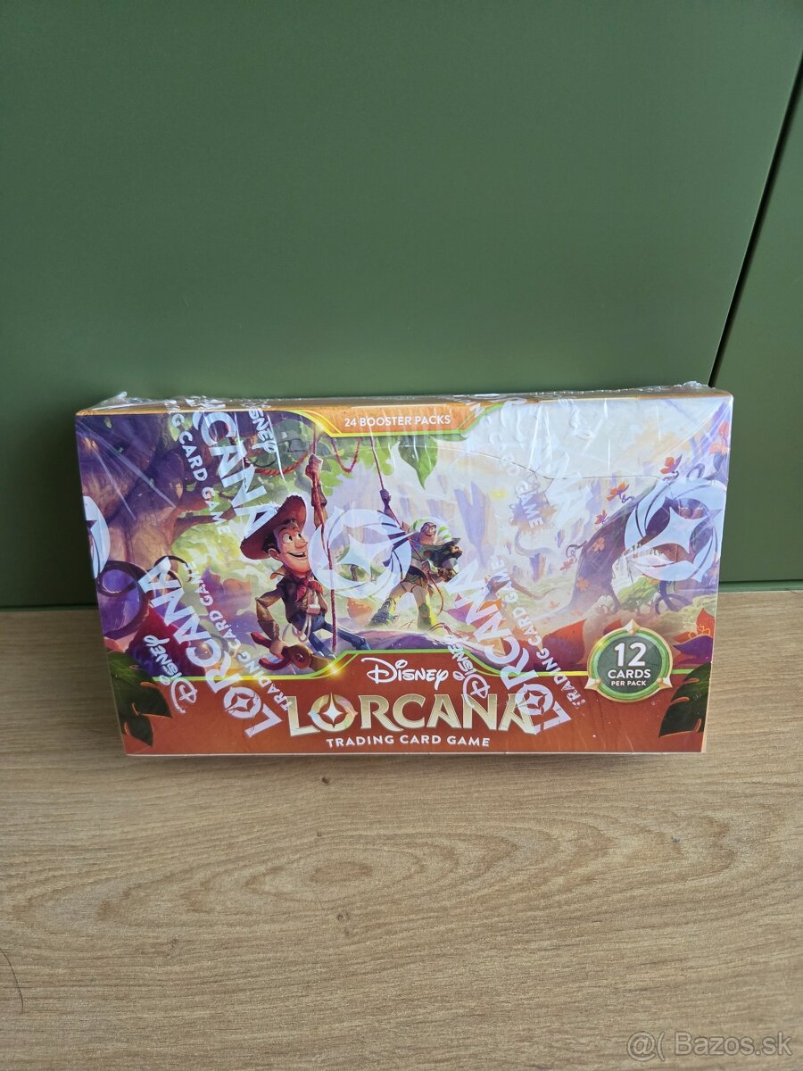 Disney Lorcana Wilds Unknown Booster box