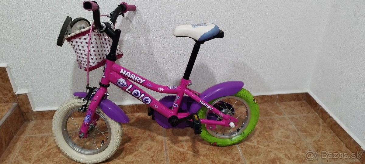 Dievčenský bicykel 12"