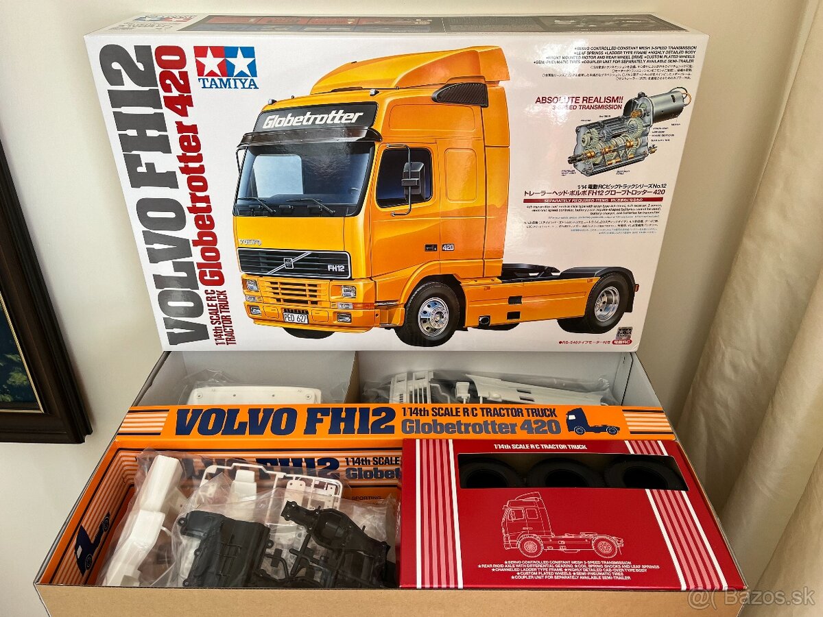 Tamiya Volvo FH12 Globetrotter 420 - nová stavebnica