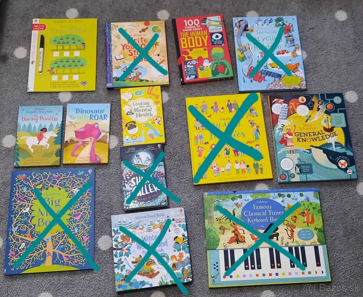 nove Usborne knizky (Winter Wonderland,..)