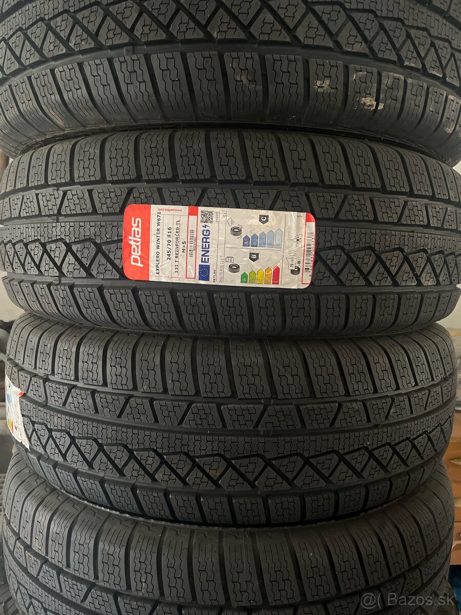 Nové zimné Pneumatiky petlas explero 245/70 r16