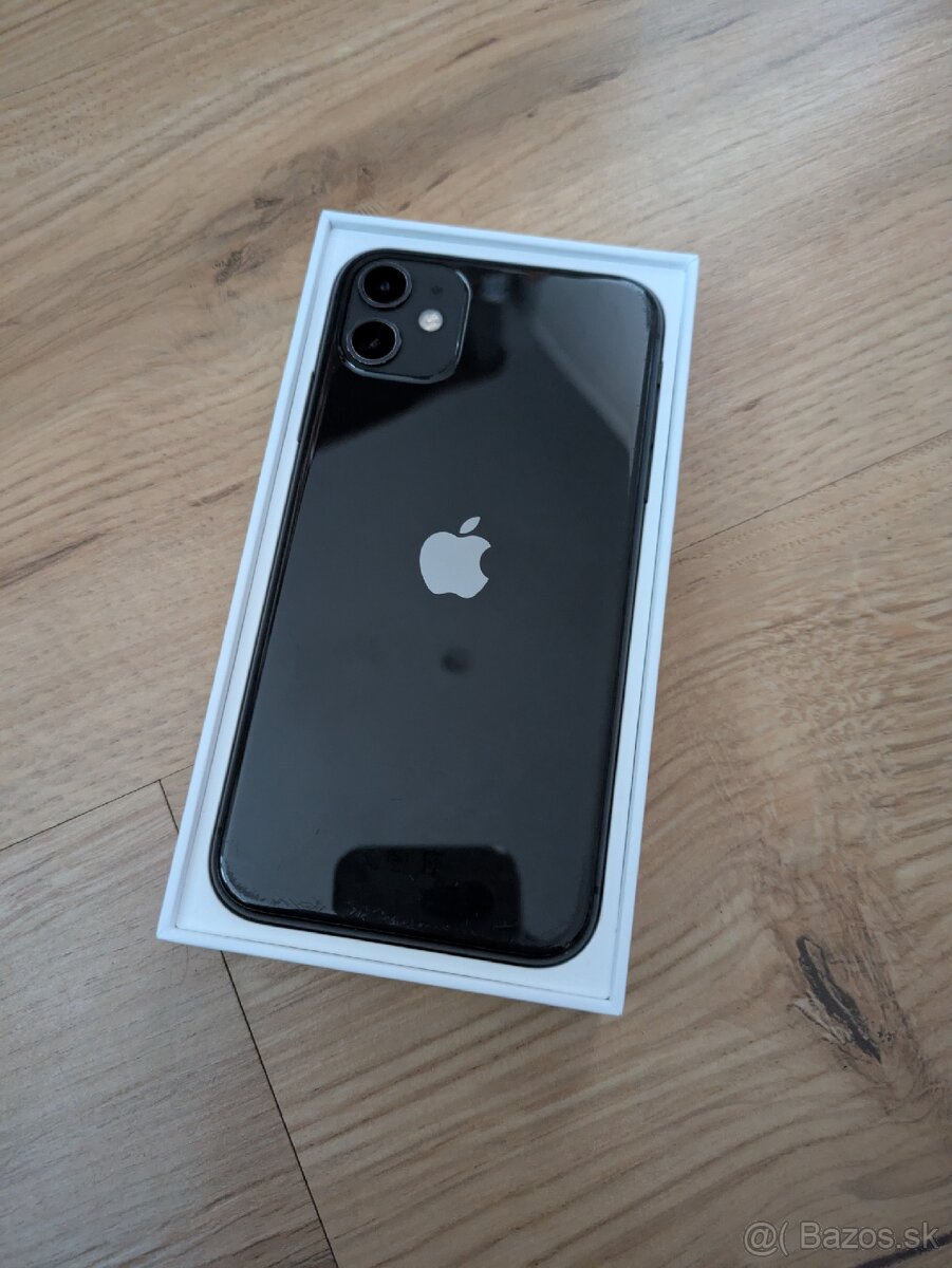Apple iPhone 11 64gb, čierny - ZNÍŽENÁ CENA
