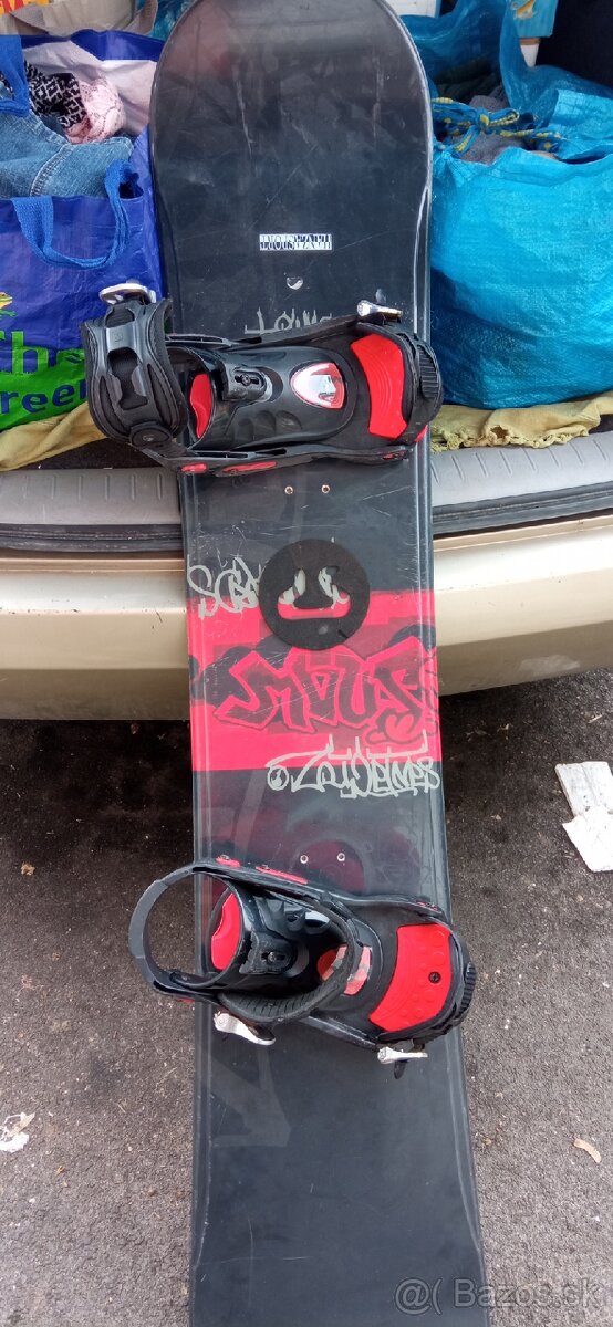 Predam snowboard s viazanim