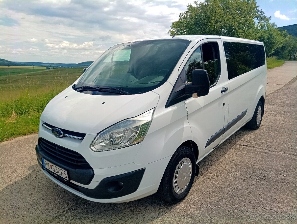 Ford Transit Custom 2,2Tdci 9 miest TOP