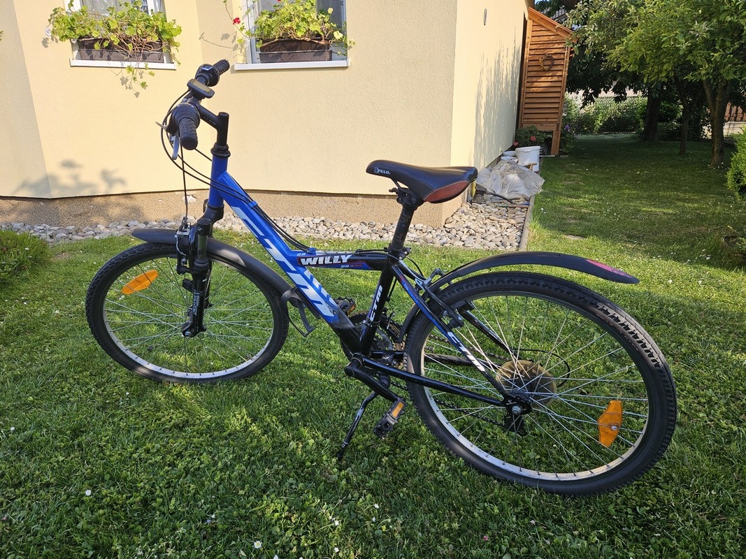 24" bicykel CTM Willy 2.0 modrý