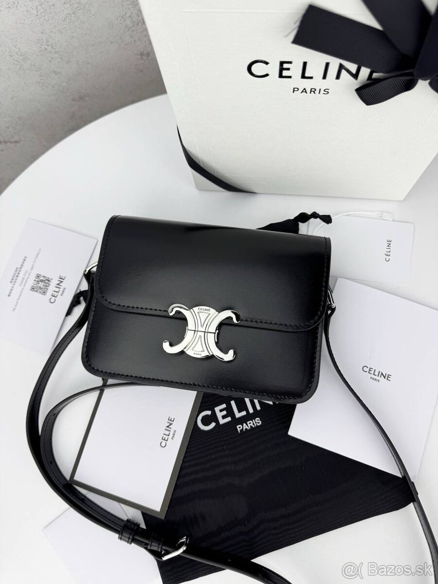 Elegantná dámska kabelka v štýle Black Silver