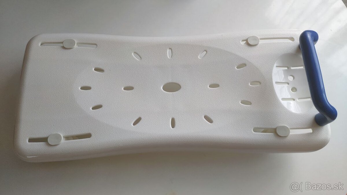 Kúpeľňová lavička s držadlom – Mobilex, model 302031
