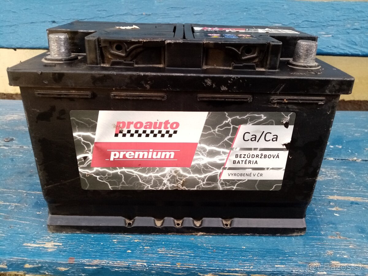 AUTOBATÉRIA - AKUMULÁTOR - Baterka ...12v - ......