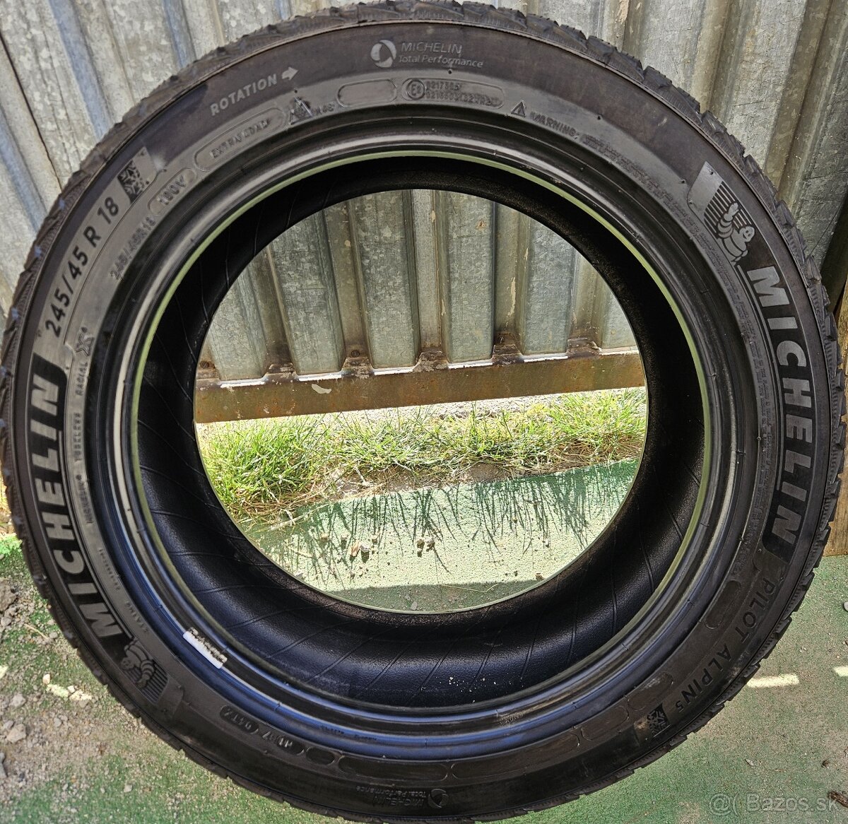 2 ks špičkové zimné pneu MICHELIN - 245/45 r18 100V