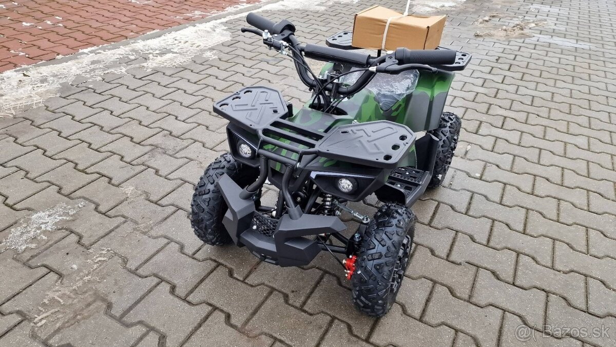 Dětská elektro čtyřkolka ATV MiniHunter 1000W 36V Deluxe Lit