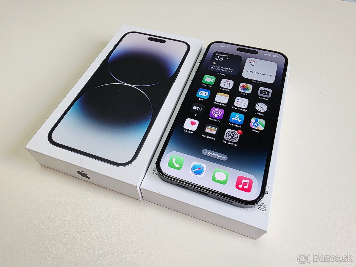 APPLE IPHONE 14 PRO MAX 256GB, SPACE BLACK