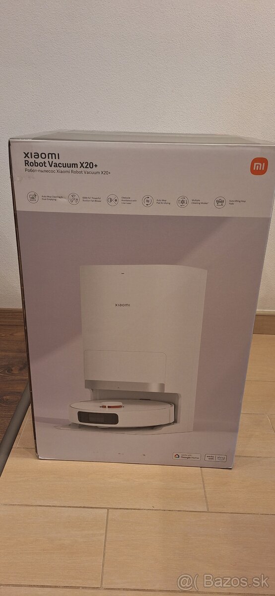Predám úplne nový robotický vysávač Xiaomi X20+