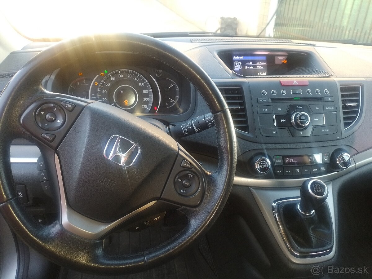 HONDA CR-V 1.6 i-DTEC, 88 kW, 6-MANUÁL, TOP STAV, 95 000 km,