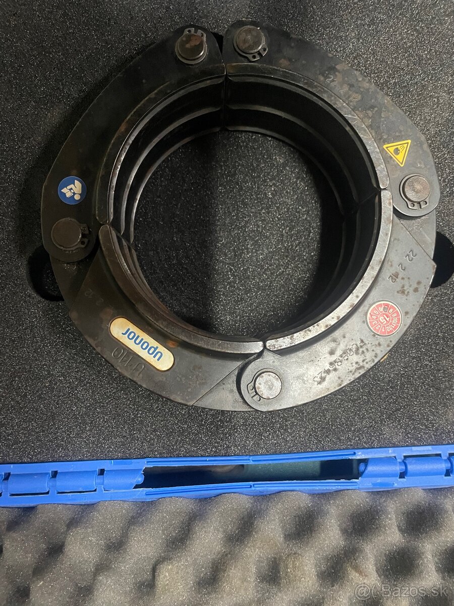 Čeľuste uponor na plastohliník