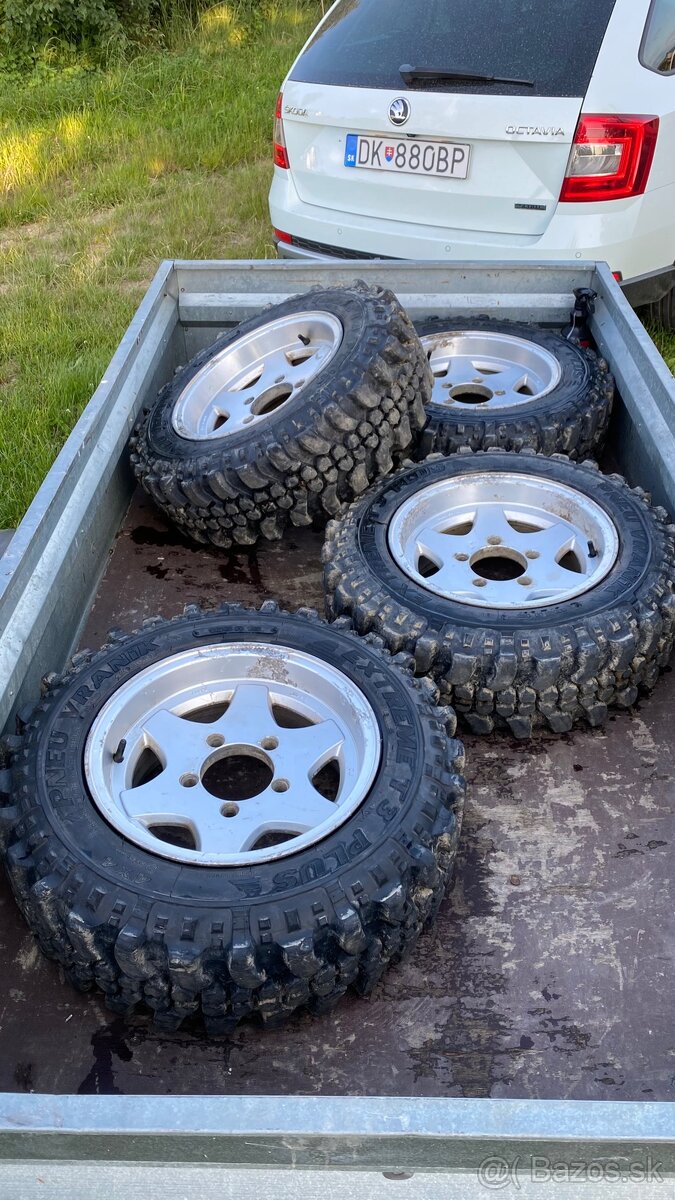 5x139,7 R15 Elektróny (T3 Vranik +Bfgoodrich)