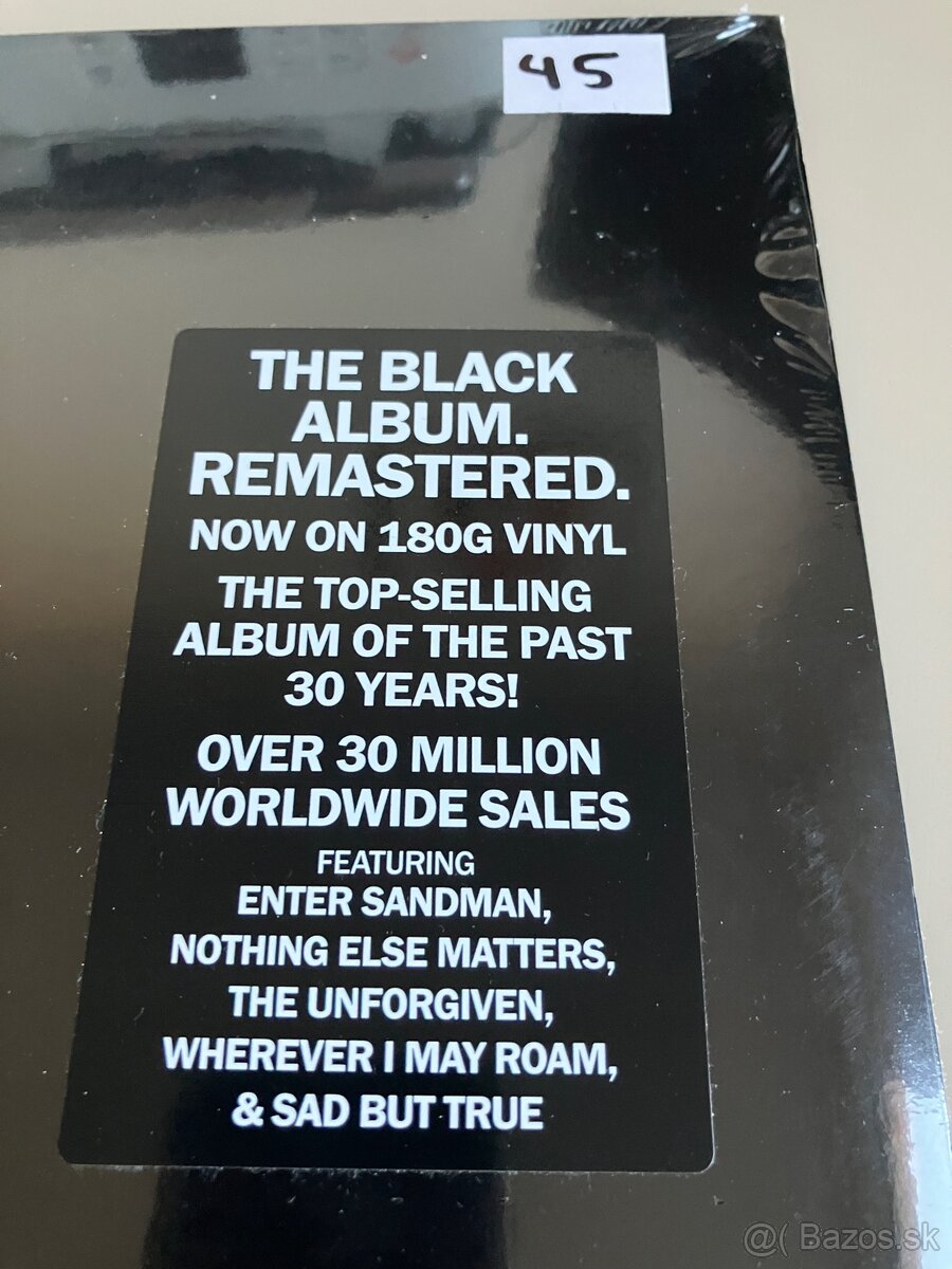 2LP Metallica - Black Album