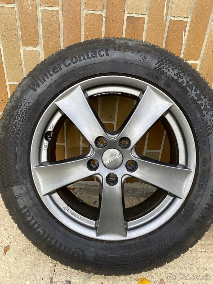 Mazda CX-5 zimné obutie Continental 225/65 R17 H XL