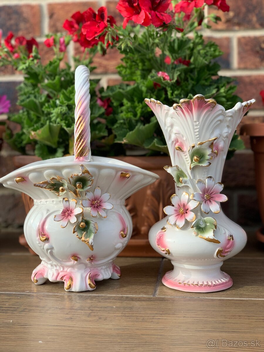 Porcelanova suprava talianskej znacky Bassano