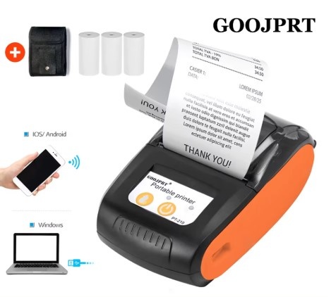 VRP2 tlačiareň 58mm , prenosná BT