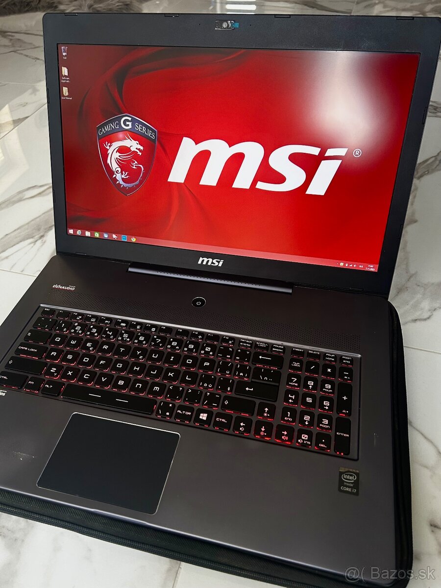 Herný notebook MSi GS70 STEALTH PRO