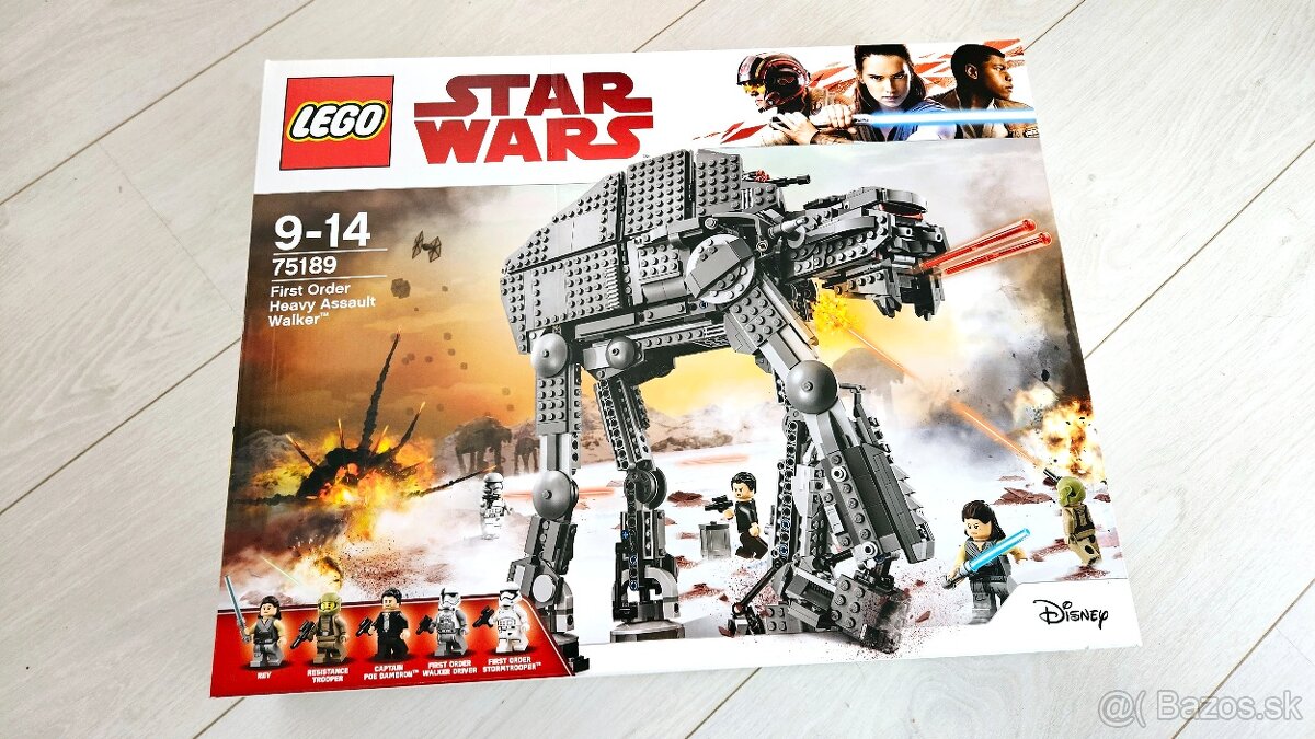 Predám LEGO Star Wars 75189 First Order Heavy Assault Walker